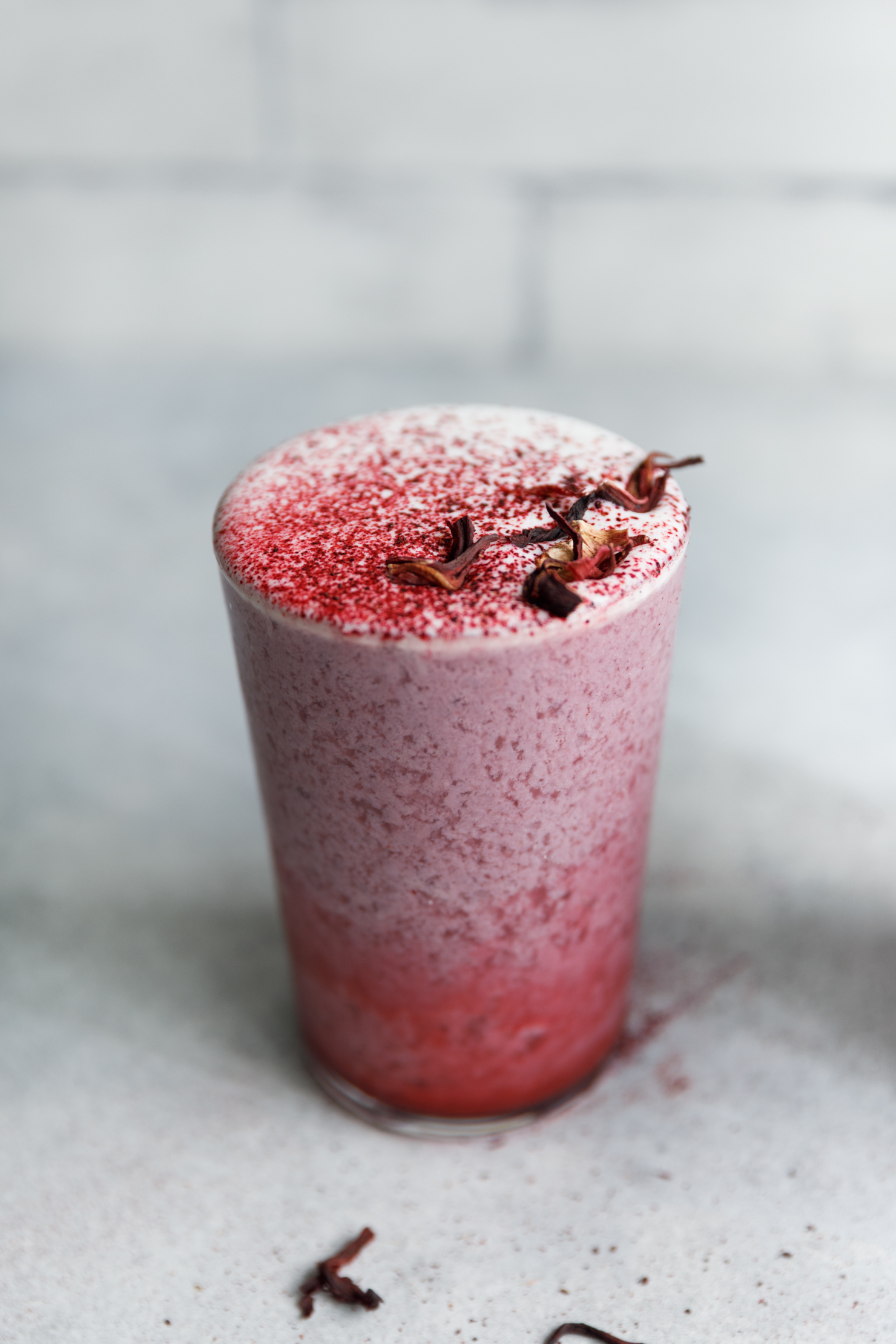 STRAWBERRIES AND CREAM GREEN TEA 'FRAPPE'